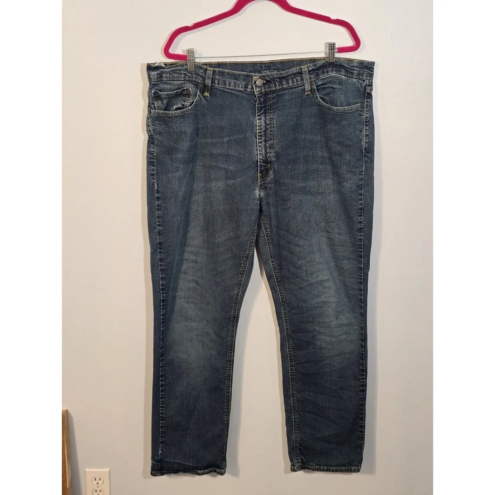 Levi's ‎ 541 Men's Blue Denim Jeans Tag Size 42x32 Measured 41x29.5